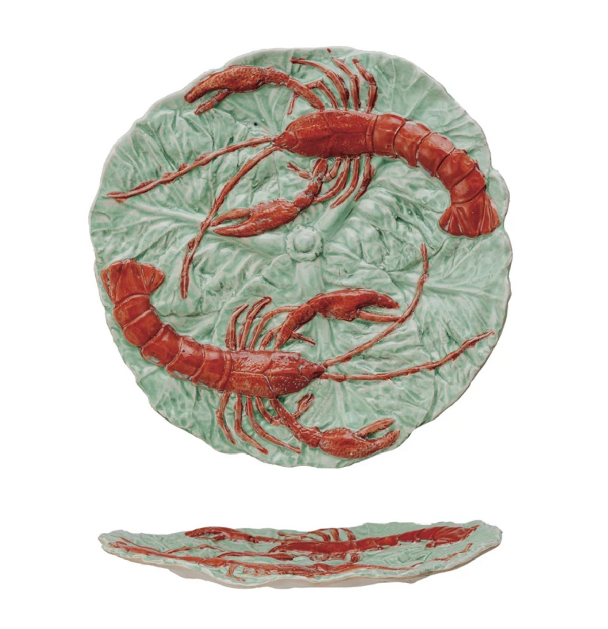 Lobster Embossed Plate