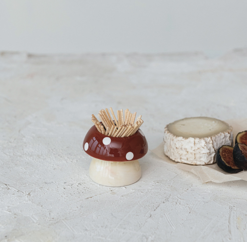 Mushroom Shaped Toothpick Holder