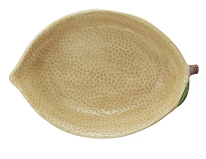 Lemon Shaped Bowls Yellow