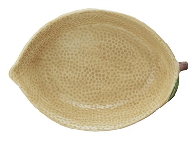 Lemon Shaped Bowls Yellow