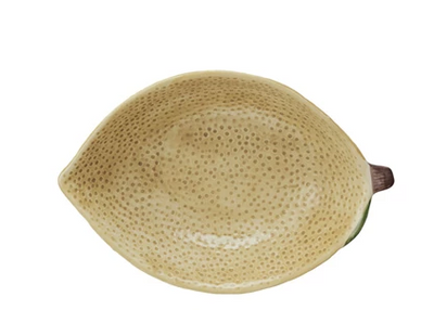 Lemon Shaped Bowls Yellow