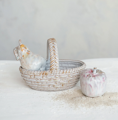 Stoneware Salt & Pepper