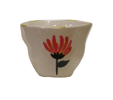 Cup Bowl with Flower A