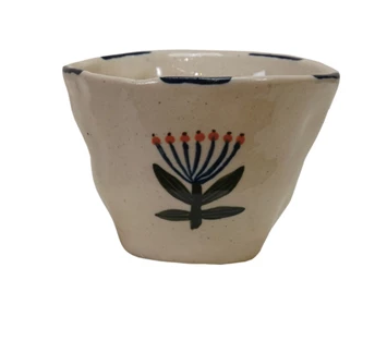 Cup Bowl with Flower B