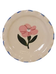 Plate with Ruffled Edge C