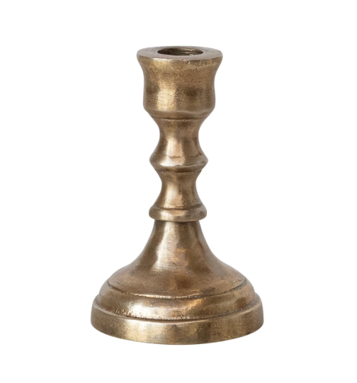 Taper Holder Antique Brass Finish