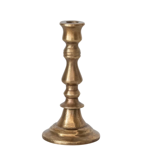 Taper Holder Antique Brass Finish