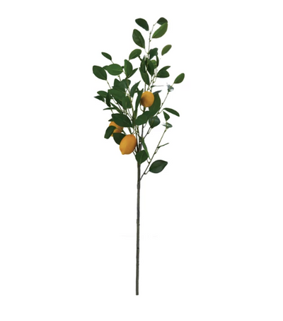 Faux Lemon Tree Branch