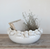 Stoneware Bowl with 3D Lemons on Rim Cream