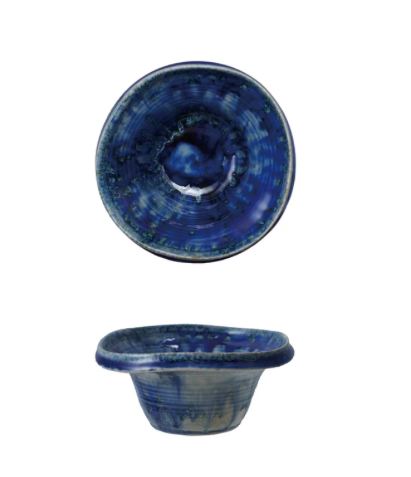 Stoneware Bowl Blue