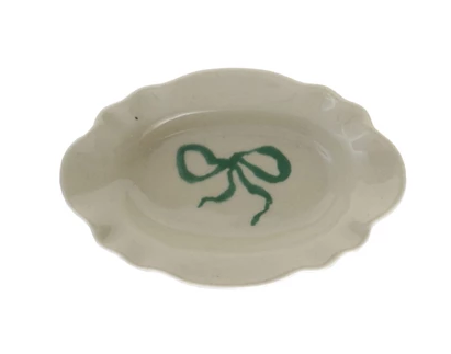 Dish with Bow Green
