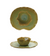 Lily Shaped Plate Green
