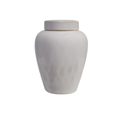 Ginger Jar with Lid 7in