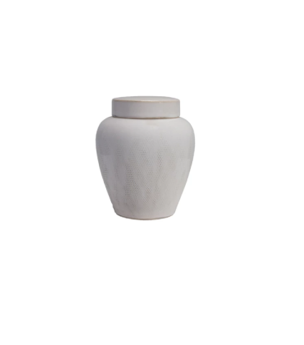 Ginger Jar with Lid 6in