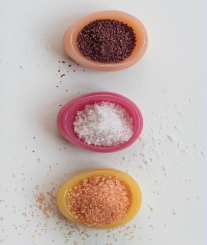 Marbled Resin Salt Cellar