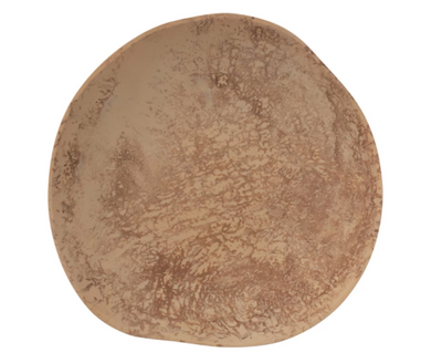 Marbled Resin Bowl Brown