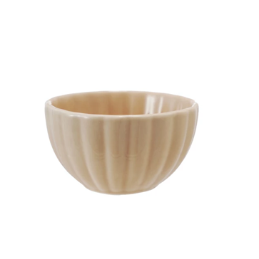 Ribbed Bowl Cream