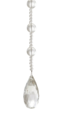 Crystal Hanging Beaded Drop