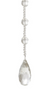 Crystal Hanging Beaded Drop