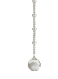 Crystal Hanging Beaded Drop