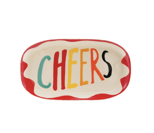 Platter Wax Relief Word Cheers