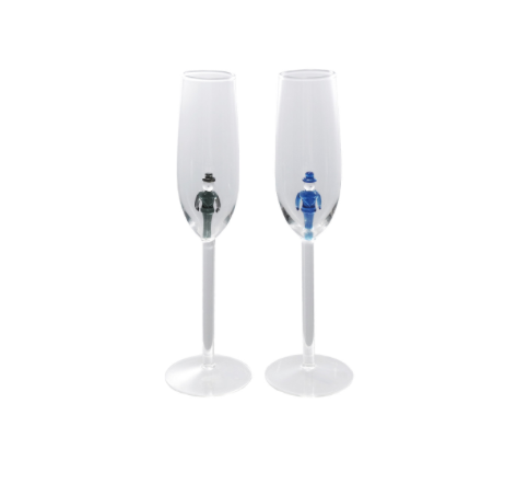 Champagne Glass Groom