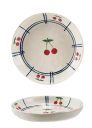 Plate Dish Cherry