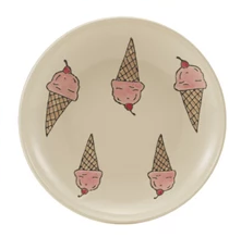 Plate w Wax Relief Ice Cream