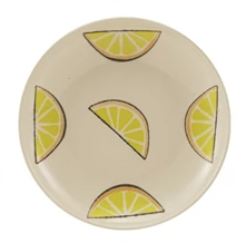 Plate w Wax Relief Lemon