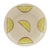 Plate w Wax Relief Lemon