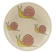 Plate w Wax Relief Snail
