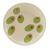 Plate w Wax Relief Olive