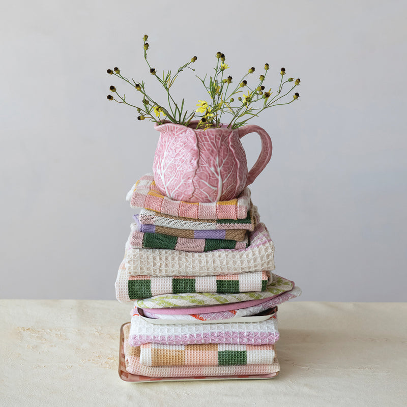 Cabbage Shaped Creamer Pink