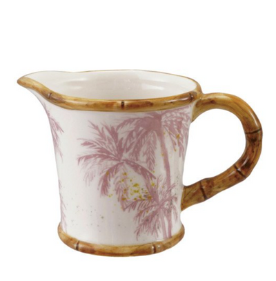 Sugar Pot & Cream Bamboo