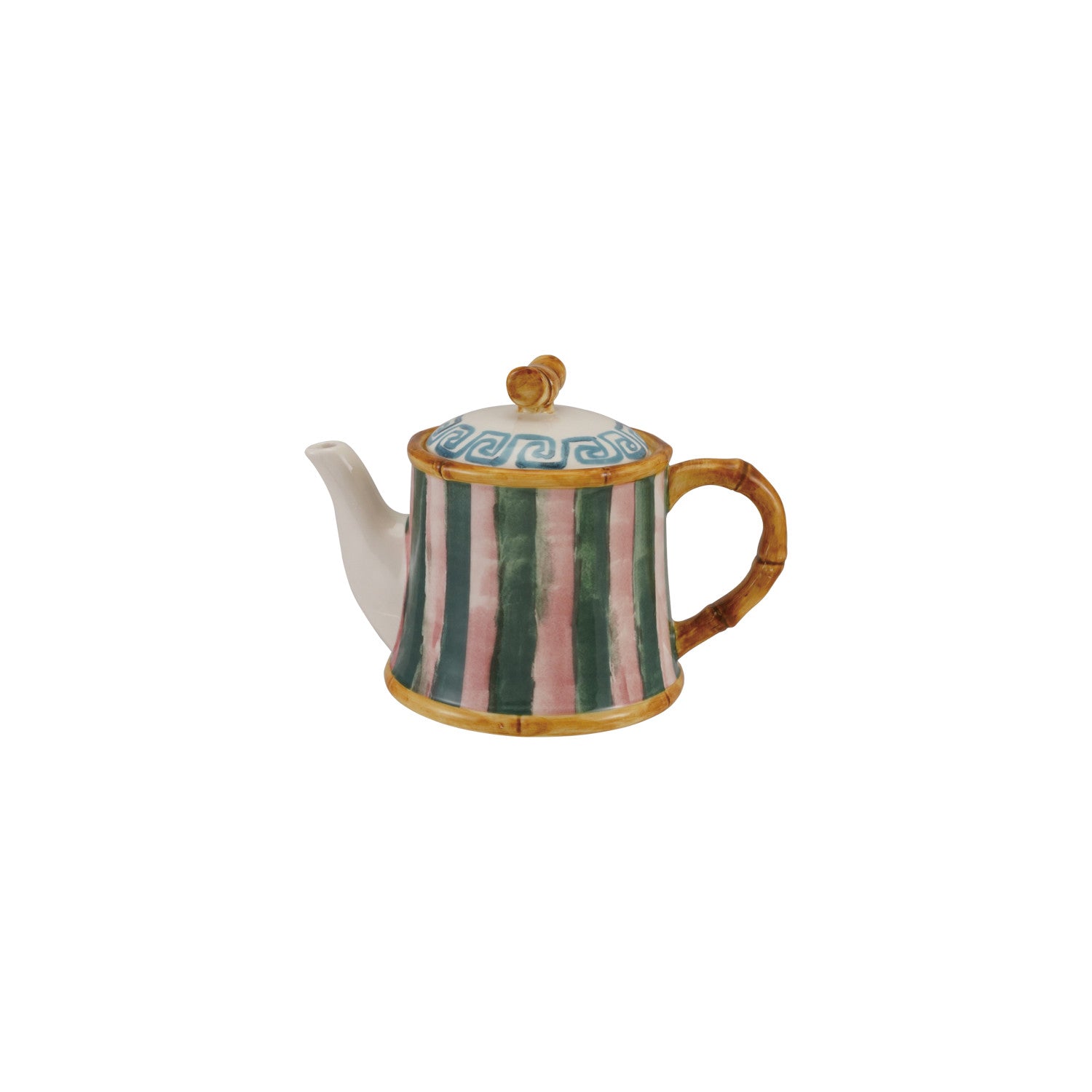 Teapot w Pattern Bamboo
