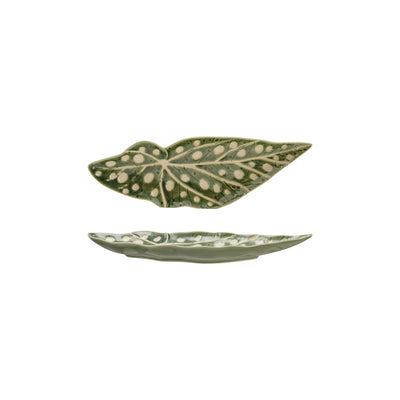 Leaf Shaped Plate w Wax