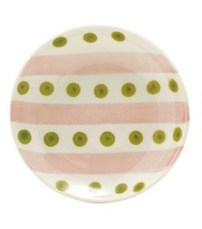 Dish w Striped Pattern