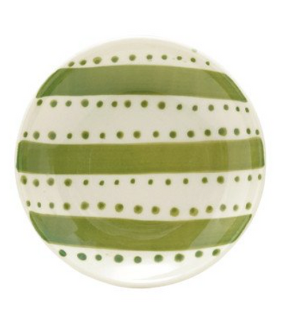 Dish w Striped Pattern