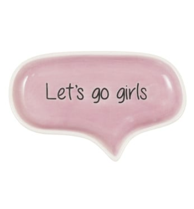 Balloon Plate with Phrases