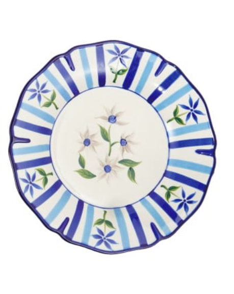 Plate with Botanical
