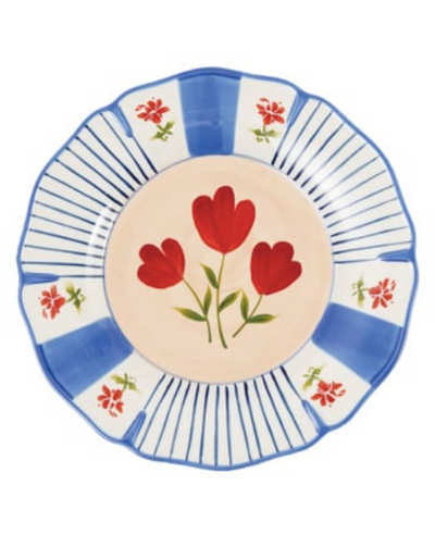 Plate with Botanical