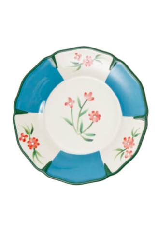 Plate with Botanical