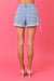 Lao Short Washed Denim