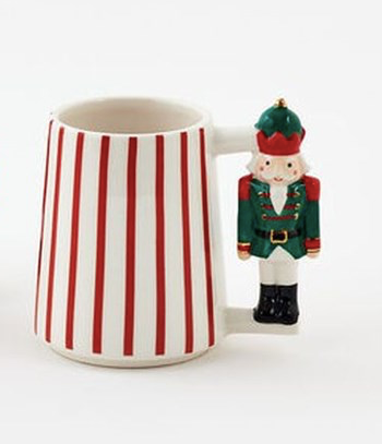 Mug w Nutcracker Handle