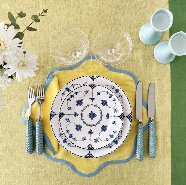 Milano Linen Yellow Tablecloth