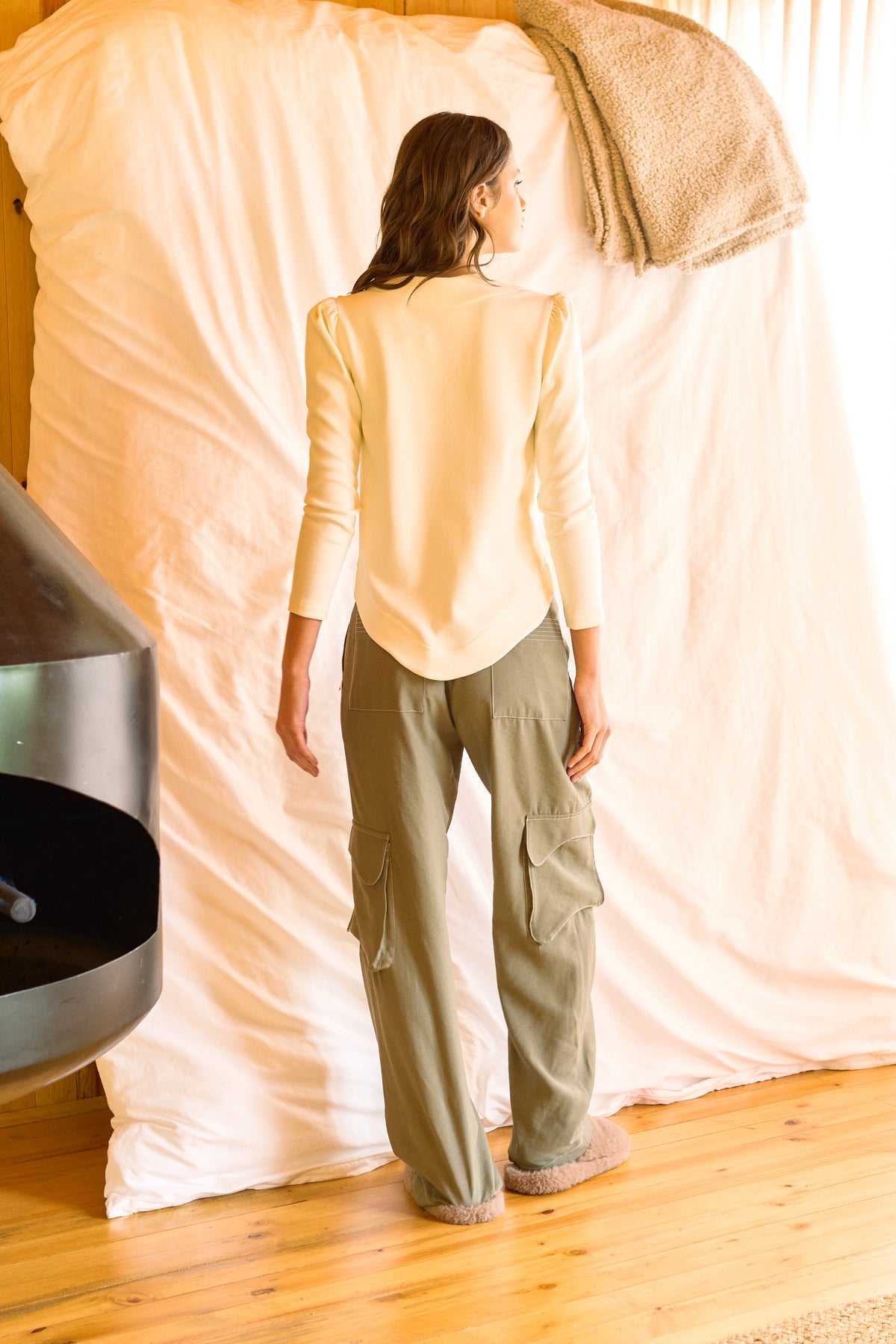 Kaloula Pant Pistachio Green