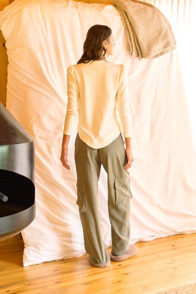 Kaloula Pant Pistachio Green