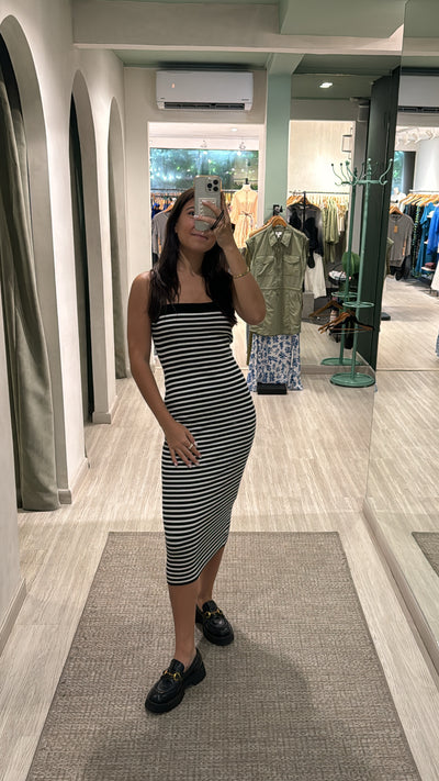 Krissa Tube Dress Black