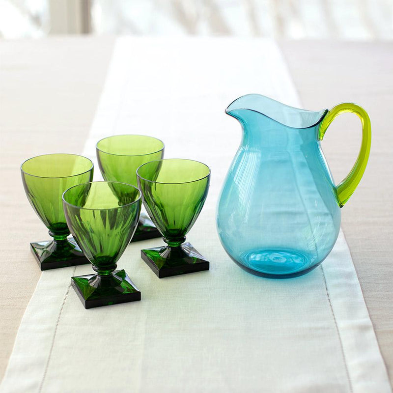 Acrylic Pitcher Turquoise