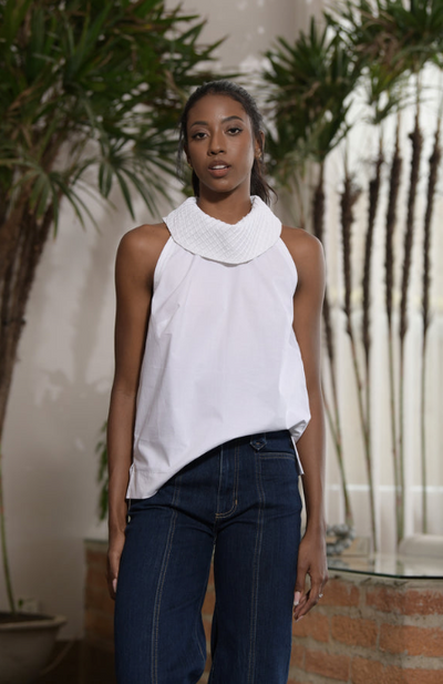 Veronica Blouse Ivory